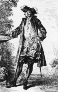 Jean Antoine Watteau - Standing Man