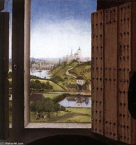 Rogier Van Der Weyden - St Ivo (detail)