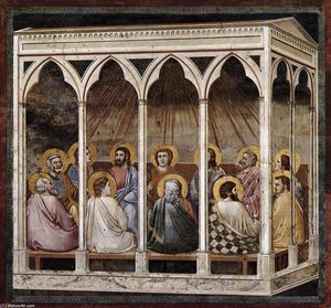 Giotto Di Bondone - No. 39 Scenes from the Life of Christ: 23. Pentecost