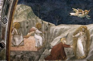 Giotto Di Bondone - Scenes from the Life of Mary Magdalene: Noli me tangere