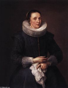 Anthony Van Dyck - Portrait of a Woman