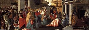Sandro Botticelli - Adoration of the Magi (11)