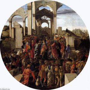 Sandro Botticelli - Adoration of the Magi (12)