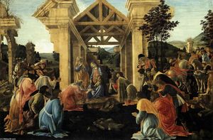 Sandro Botticelli - Adoration of the Magi (14)