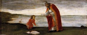 Sandro Botticelli - Vision of St Augustine