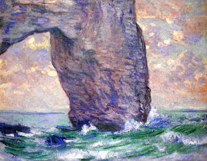 Claude Monet - The Manneport, Seen from Below