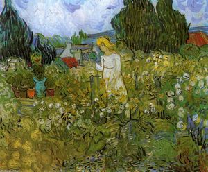 Vincent Van Gogh - Marguerite Gachet in the Garden