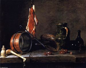 Jean-Baptiste Simeon Chardin - The Meat-Day Meal