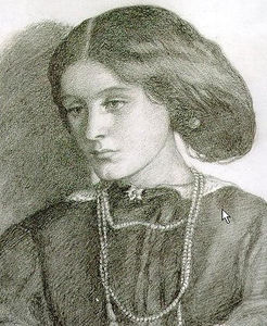 Dante Gabriel Rossetti - Mrs. Burne-Jones