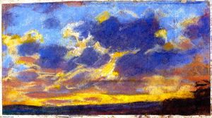 Claude Monet - NIghtfall