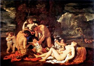 Nicolas Poussin - Nurture of Bacchus