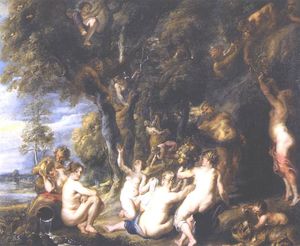 Peter Paul Rubens - Nymphs and Satyrs