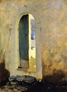 John Singer Sargent - Open Doorway, Morocco