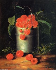 George Forster - A Pail of Raspberries