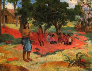 Paul Gauguin - Paru Paru (also known as Whispered Words, II)