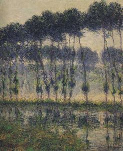 Gustave Loiseau - Poplars by the Eure River