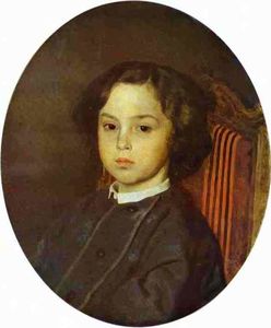 Ilya Yefimovich Repin - Portrait of a Boy.
