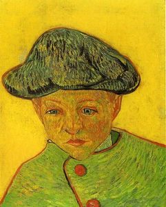 Vincent Van Gogh - Portrait of Camille Roulin