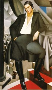 Tamara De Lempicka - Portrait of the Duchess of La Salle