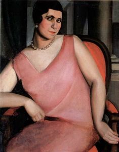 Tamara De Lempicka - Portrait of Madame Zanetos