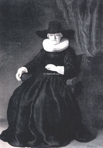 Rembrandt Van Rijn - Portrait Of Maria Bockenolle
