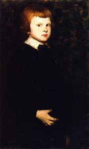William Merritt Chase - Portrait of Piloty-s Son