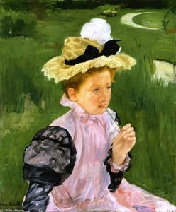 Mary Stevenson Cassatt - Portrait Of A Young Girl