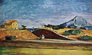 Paul Cezanne - The Railway Cutting