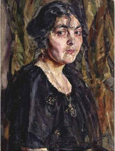 Francisco Gimeno Y Arasa - Retrato de mujer