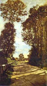 Claude Monet - Road to the Saint-Simeon Farm