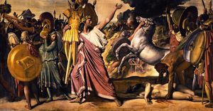 Jean Auguste Dominique Ingres - Romulus, Conqueror of Acron