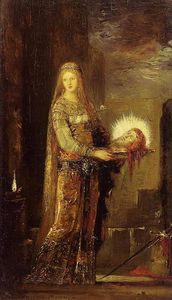 Gustave Moreau - Salome Carrying the Head of John the Baptist on a Platter