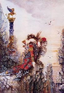 Gustave Moreau - Sappho on the Cliff