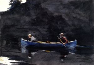 Winslow Homer - Scene in the Adirondacks