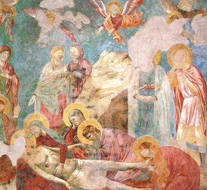 Giotto Di Bondone - Scenes from the New Testament: Lamentation (Upper Church, San Francesco, Assisi)