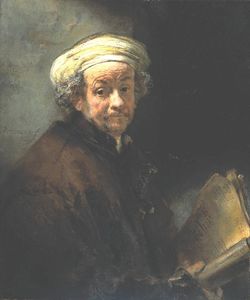 Rembrandt Van Rijn - Self Portrait as the Apostle St Paul