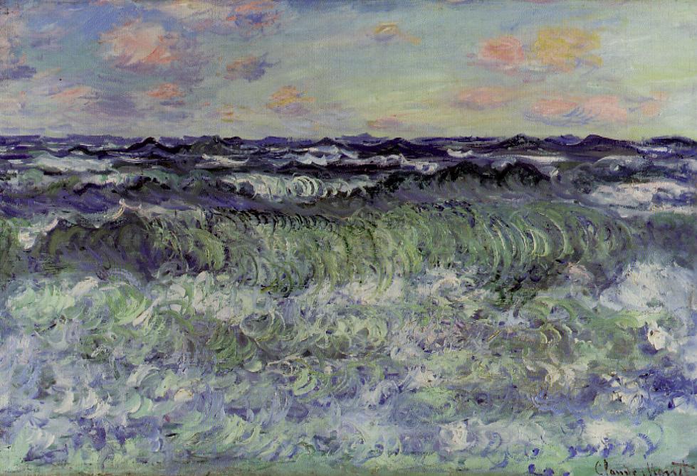 Art Reproductions Sea Study, 1881 by Claude Monet (1840-1926, France) | ArtsDot.com