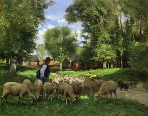 Julien Dupré - A Shepherd and His Flock