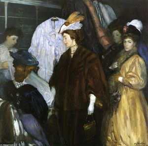 William James Glackens - The Shoppers