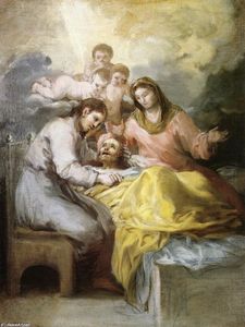 Francisco De Goya - Sketch for The Death of Saint Joseph