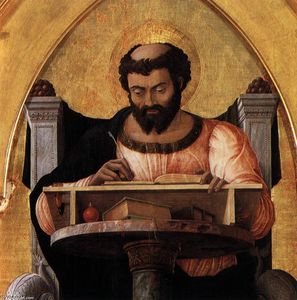 Andrea Mantegna - San Luca Altarpiece (detail)