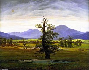 Caspar David Friedrich - The Solitary Tree