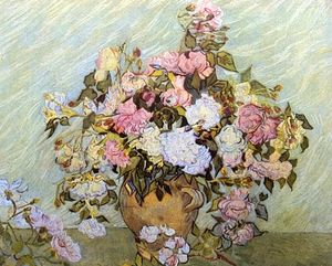 Vincent Van Gogh - Still Life: Vase with Roses