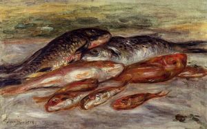 Pierre-Auguste Renoir - Still Life with Fish