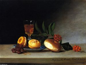 Raphaelle Peale - Still LIfe with Wine Glass