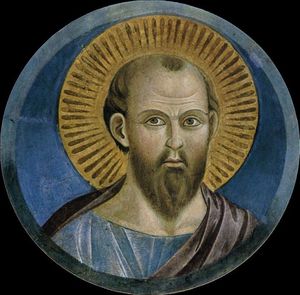 Giotto Di Bondone - St Peter (Upper Church, San Francesco, Assisi)