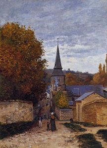 Claude Monet - Street in Saint-Adresse