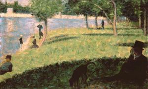 Georges Pierre Seurat - Study for -La Grande Jatte-