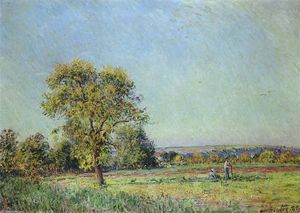 Alfred Sisley - A Summer-s Day