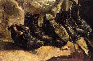 Vincent Van Gogh - Three Pair of Shoes